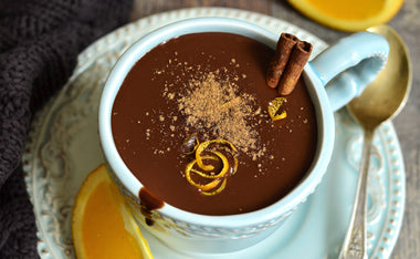 Hot Chocolate and Orange Cinnamon Tea